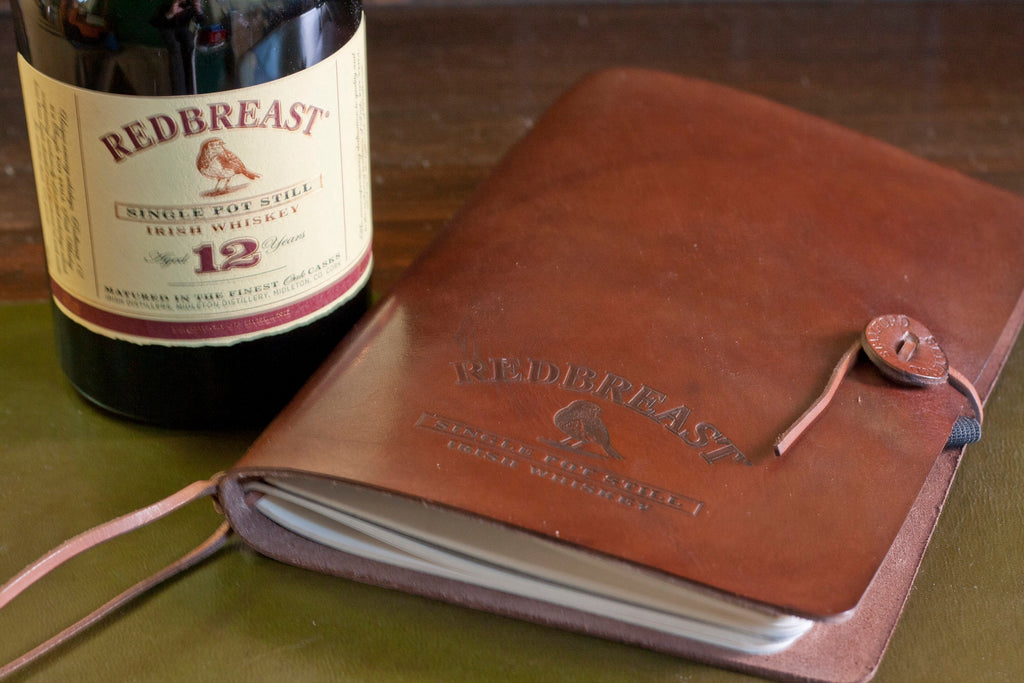 Branded Refillable Leather Journal