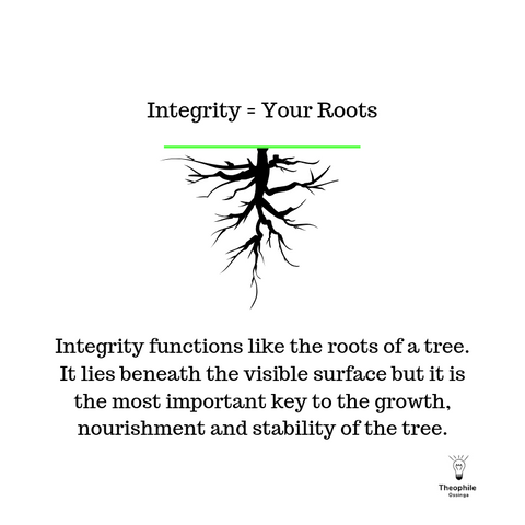 Integrity is a key to personal growth and success. An excerpt from "Redefining Trust" on TheophileOssinga.com