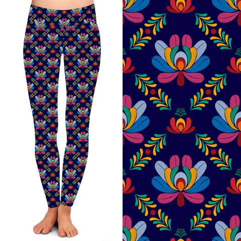 Botanic Blooms Deluxe Leggings – natopia