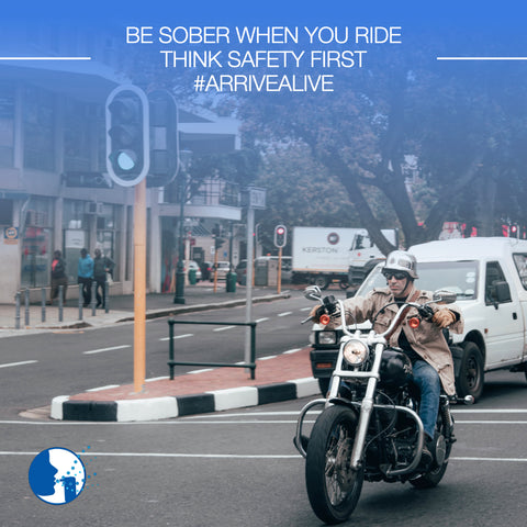 Be Sober when you ride!  Please visit www.breathalysers.co.za to learn about personal, fleet and industry breathalysers.  Think #SafetyFirst #ArriveAlive #SafeRiding
