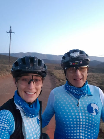 Congratulations to Kevin & Becky for completing #the36one MTB Challenge this weekend! Proudly wearing our #breathalyser cycle kit! 361kms, 36.1 hours, 361 degrees. #TheUltimateRace