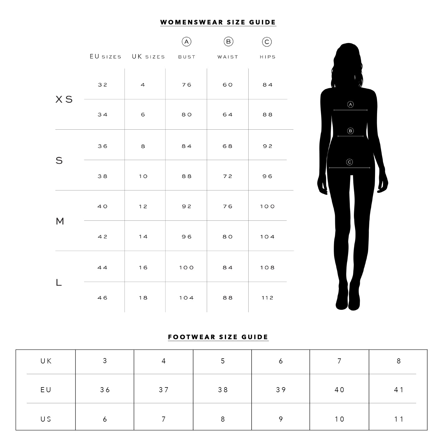 Women's Size Guide