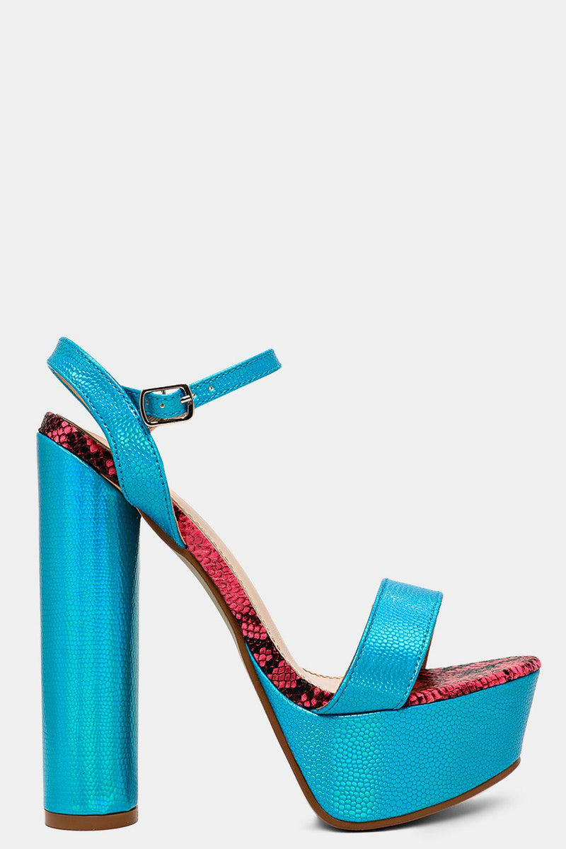 aqua block heels