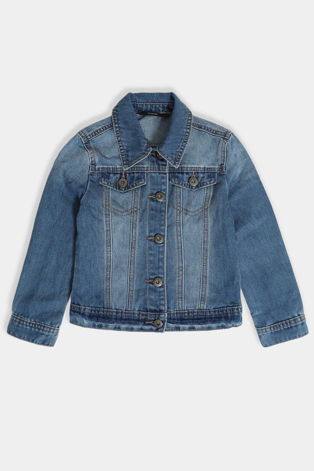 Blue Denim Classic Girls Jacket – SinglePrice