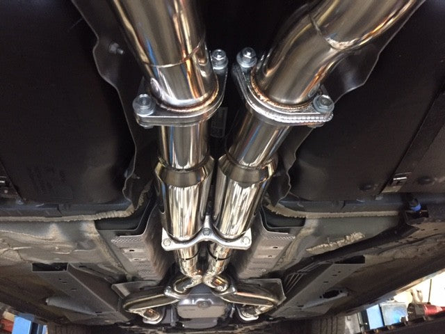 exhaust system for ve commodore