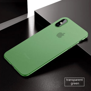 coque iphone xs ultra fine transparent 0.3