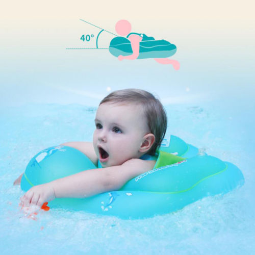 Bouée bébé | First'Swim™ - bouee bleue turquoise