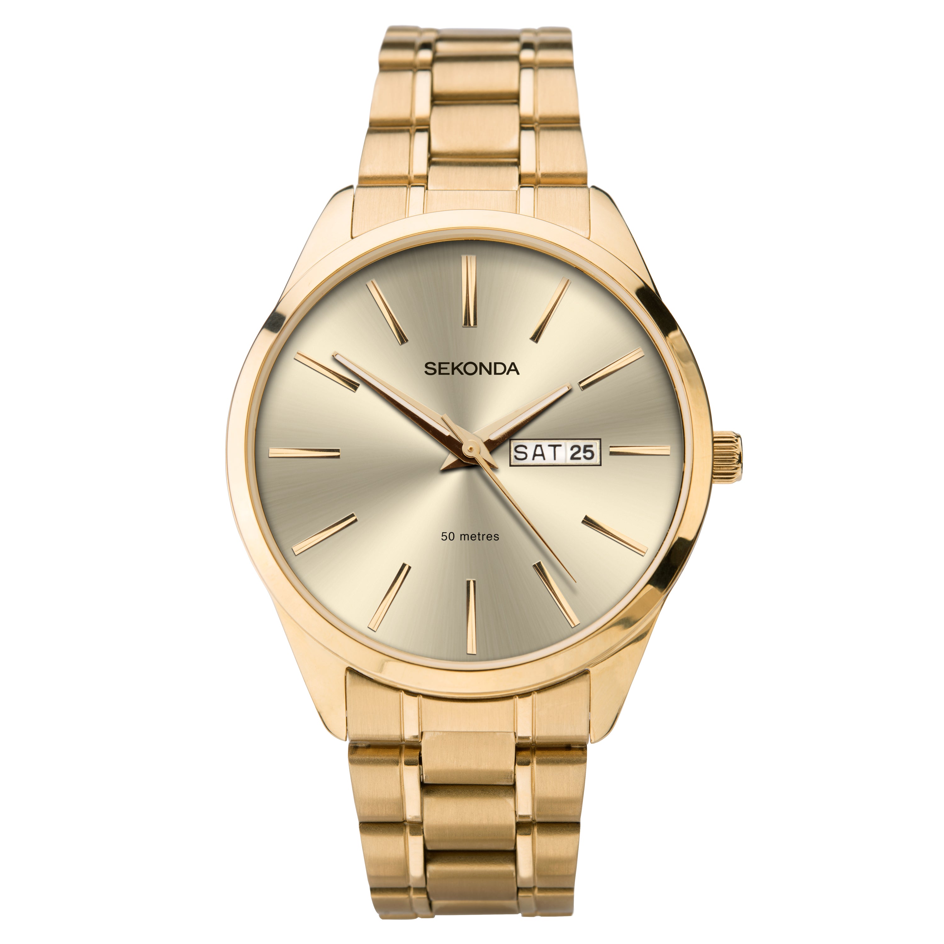 Classic Gold Plated Bracelet Watch 1643