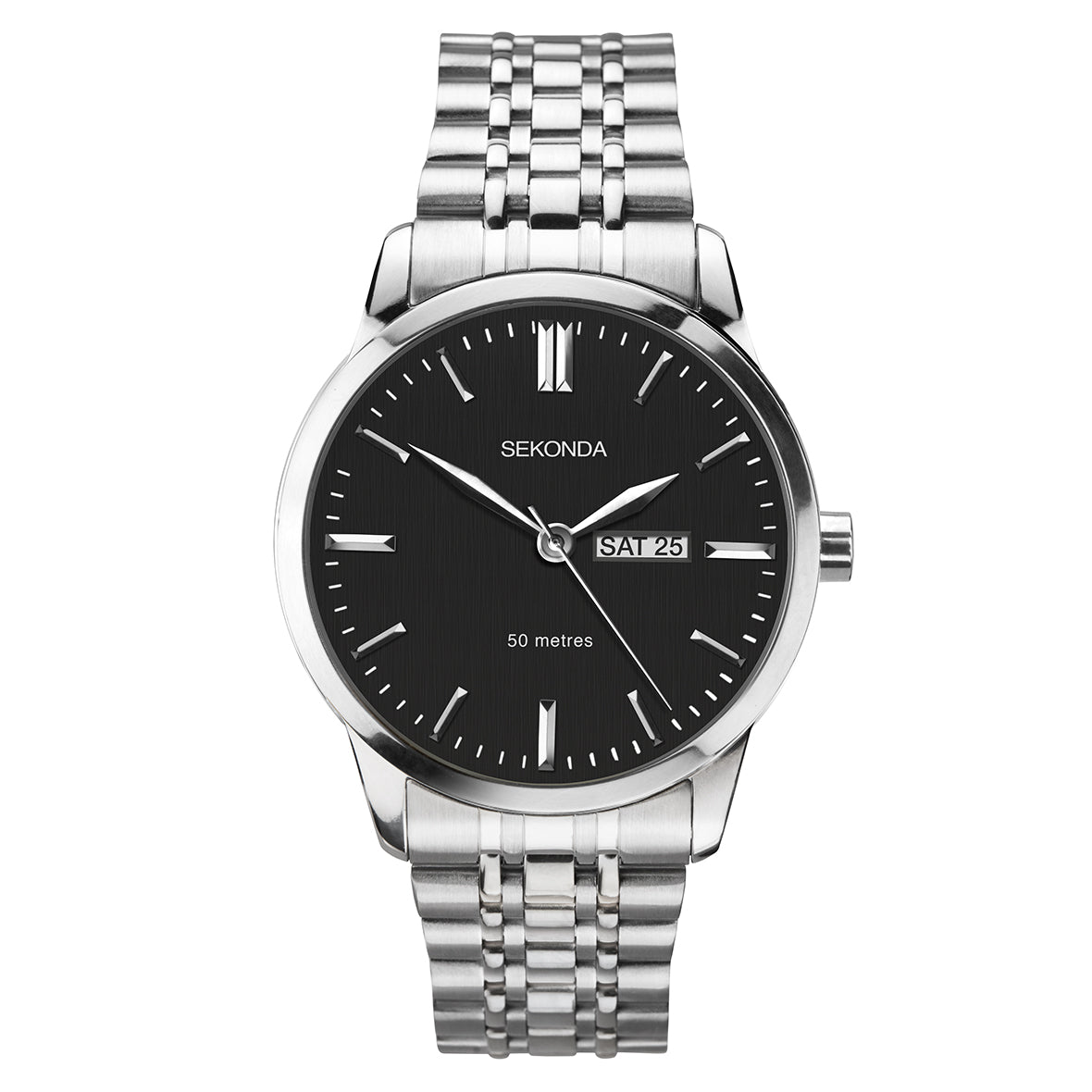 Classic Stainless Steel Bracelet Watch 1665