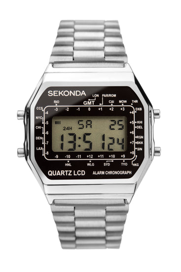 sekonda gents analogue digital watch