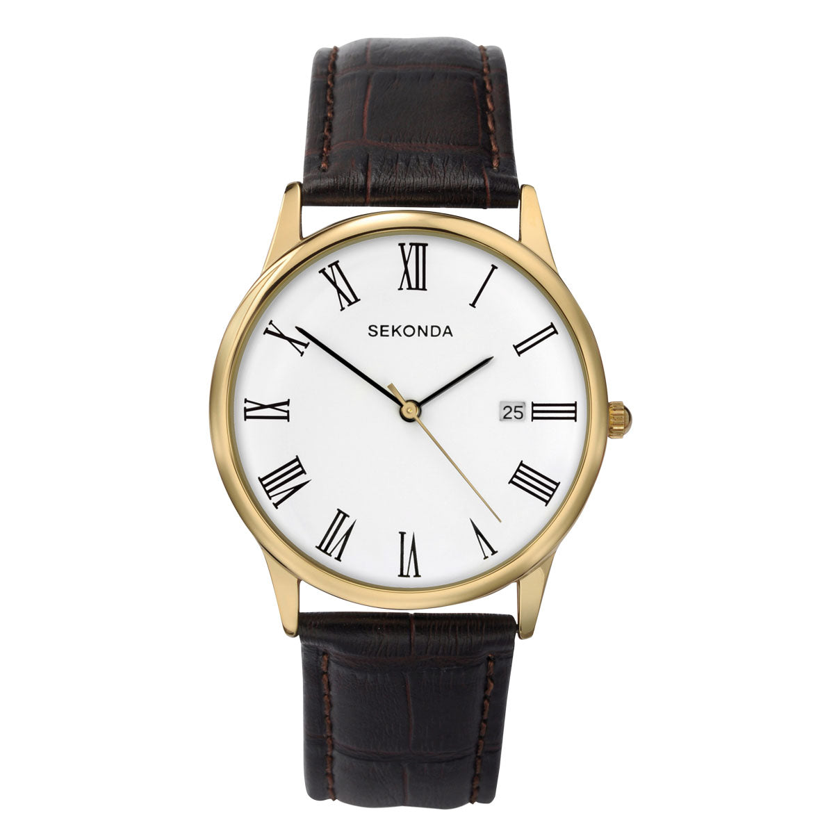 mens classic leather watch