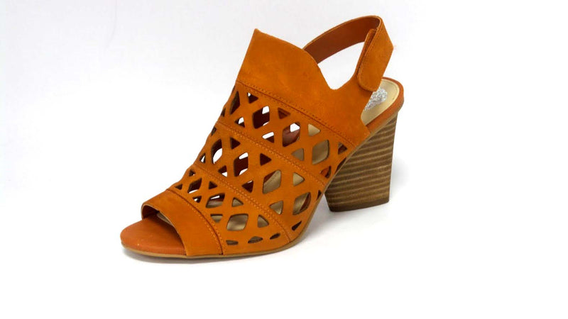 vince camuto cutout nubuck heeled sandals