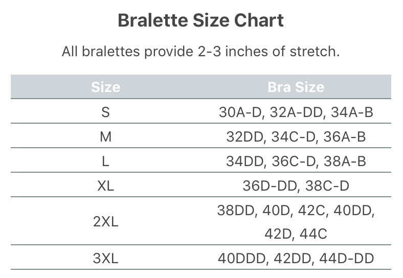 Size Chart – Layered With Lace