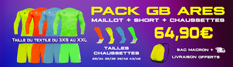 Pack Textile Macron