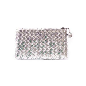 woven clutch