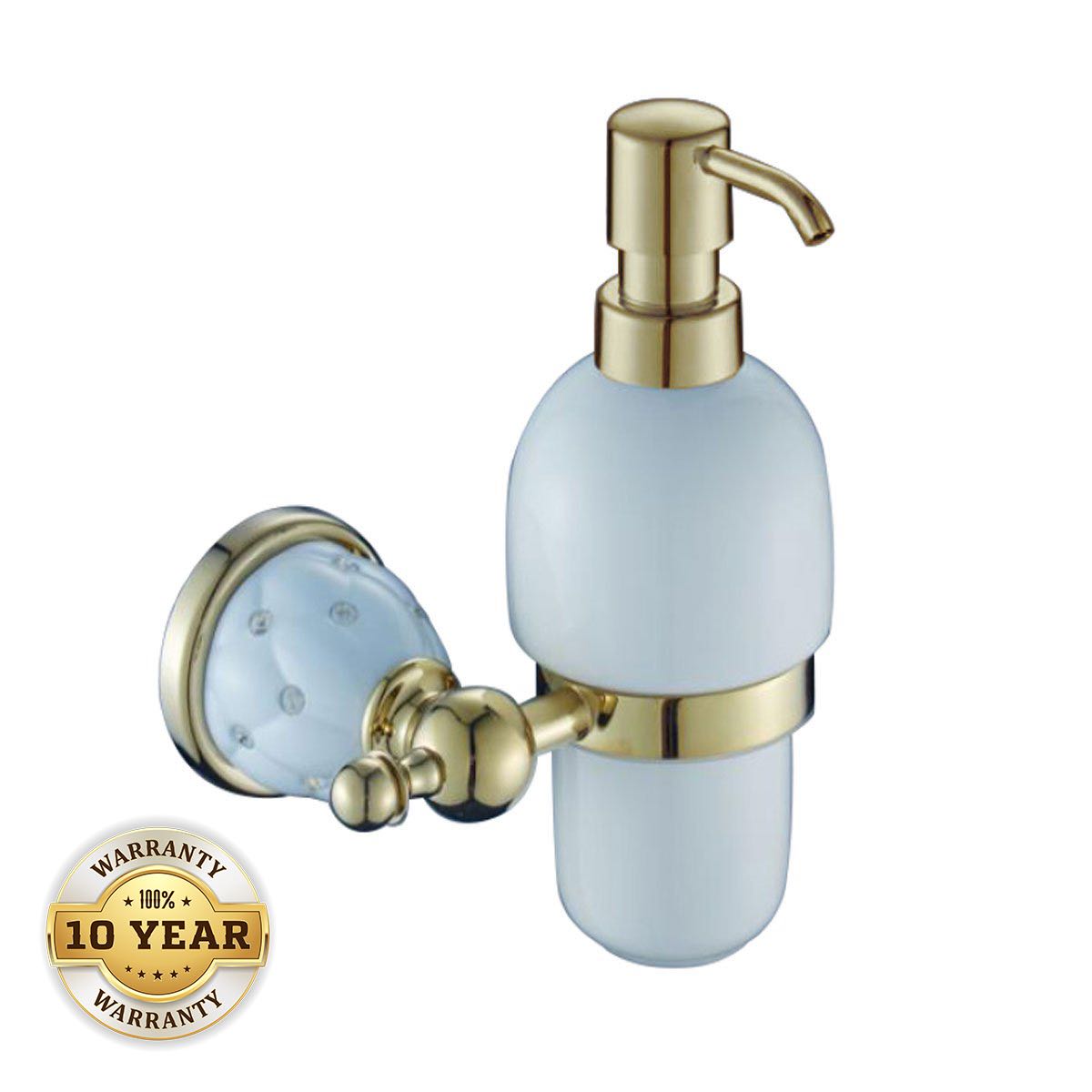 gold hand soap dispenser