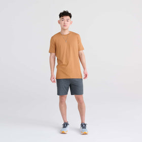 Secondary Product image of DropTemp™ Cooling Cotton Short Sleeve Crew Butterscotch
