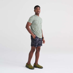 Secondary Product image of All Day Aerator Short Sleeve Crew Tar Green Camo
