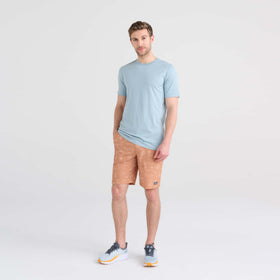 Secondary Product image of DropTemp™ Cooling Cotton Short Sleeve Crew Clay Blue
