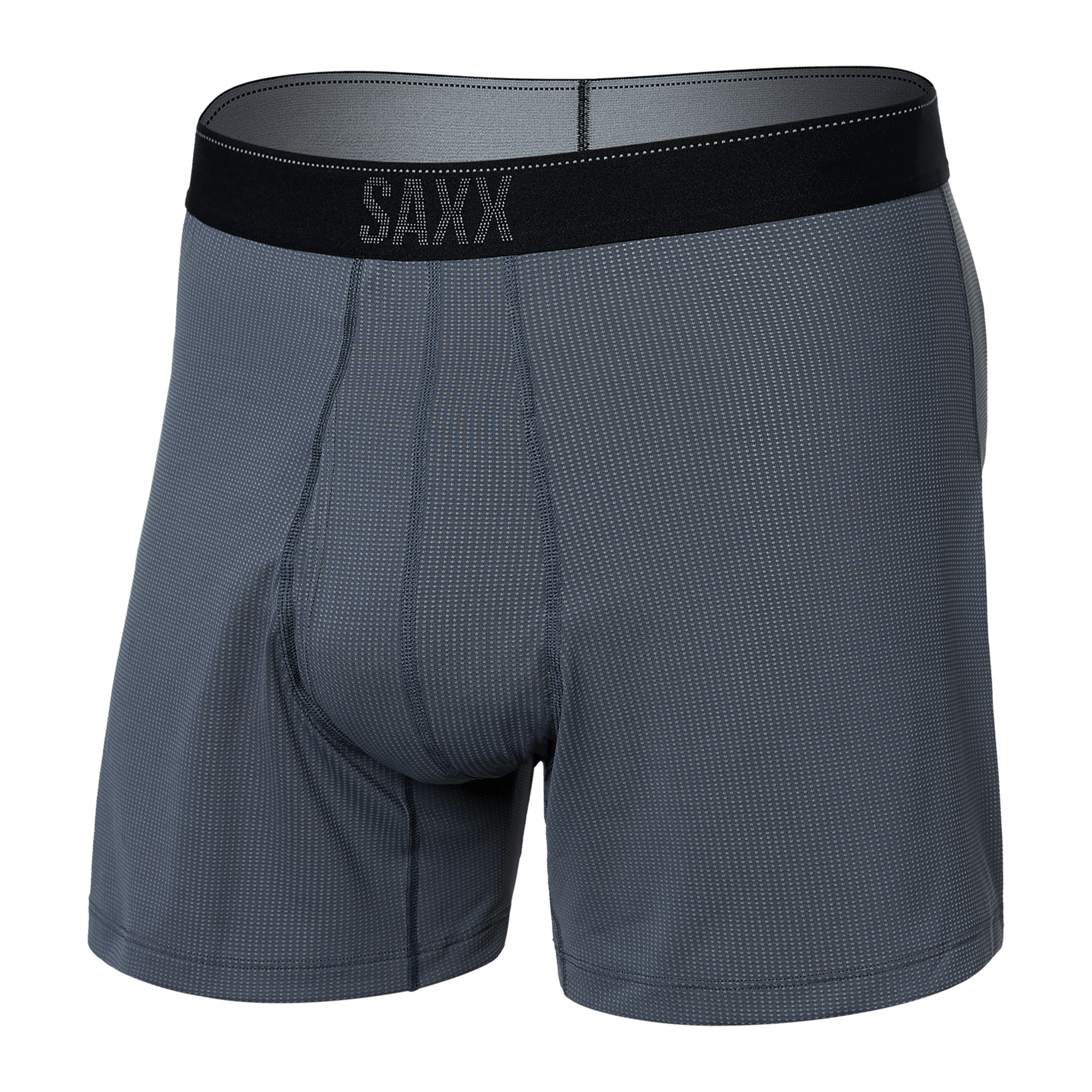 B.V.D. Mens Cotton Stretch Boxer Briefs (Moisture Wicking & Support Fly)