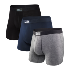 Daytripper 7-Pack Boxer Brief - Black/Grey/Navy