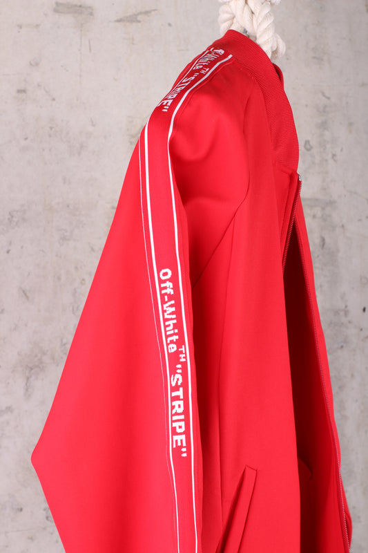 off white tracksuit red