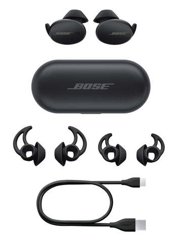 contenue dans la boite des ecouteur bose sport earbuds