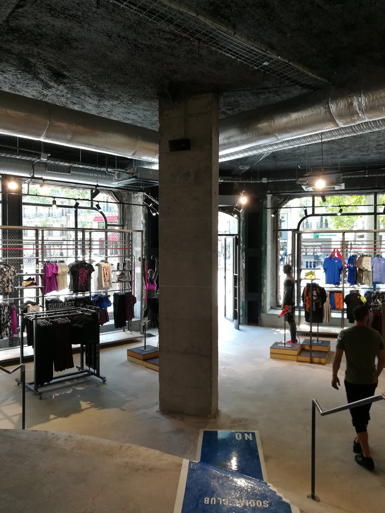 sonorisation magasin sport paris Bose Pro par audio-connect