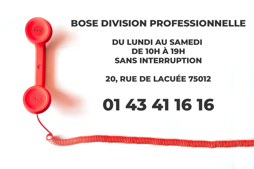 Bose professionnel France