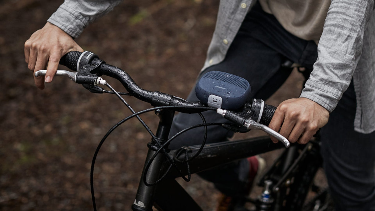 soundlink micro bose vélo resistant à la pluie, musique bonne pour le sport