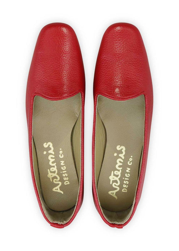 Red Loafers - Buy Red Pure Leather Loafers - Article-230R