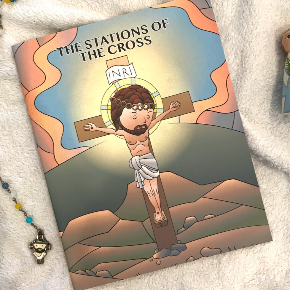 Stations of the Cross Story Book Catholic Sprouts