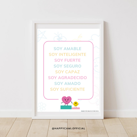 Happy Cami ™ - Positive Affirmations - Afirmaciones Positivas