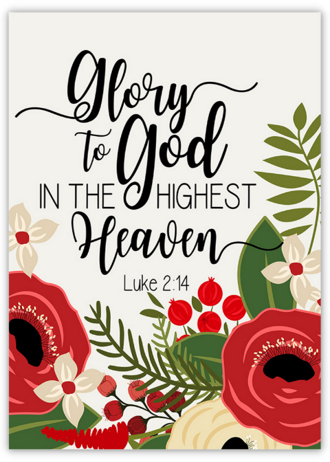Christmas Note Card Variety Pack (40 Cards) – The Positive Christian