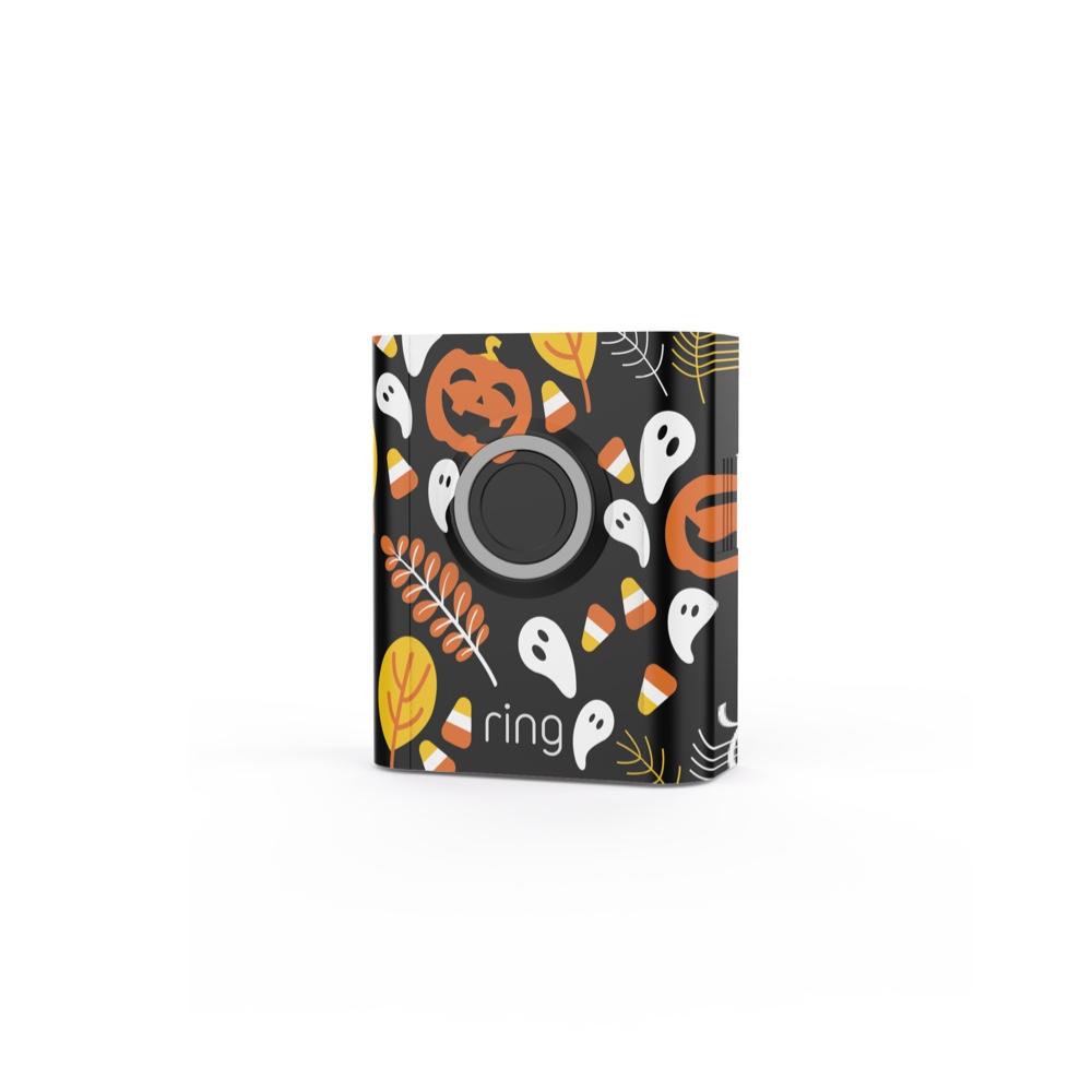 Holiday Interchangeable Faceplate (for Video Doorbell 3, Video Doorbell 3 Plus, Video Doorbell 4, Battery Video Doorbell Plus, Battery Video Doorbell Pro) - Halloween:Holiday Interchangeable Faceplate (for Video Doorbell 3 and Video Doorbell 3 Plus, Video Doorbell 4, Battery Video Doorbell Plus)