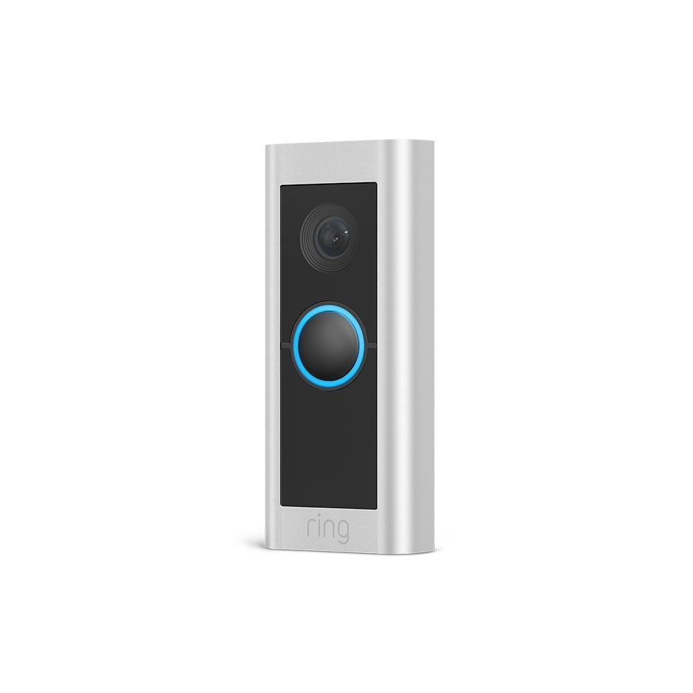 Wired Video Doorbell Pro Plug-in (Formerly Video Doorbell Pro 2 with Plug-in Adapter) - Satin Nickel:Video Doorbell Pro 2 with Plug-In Adapter