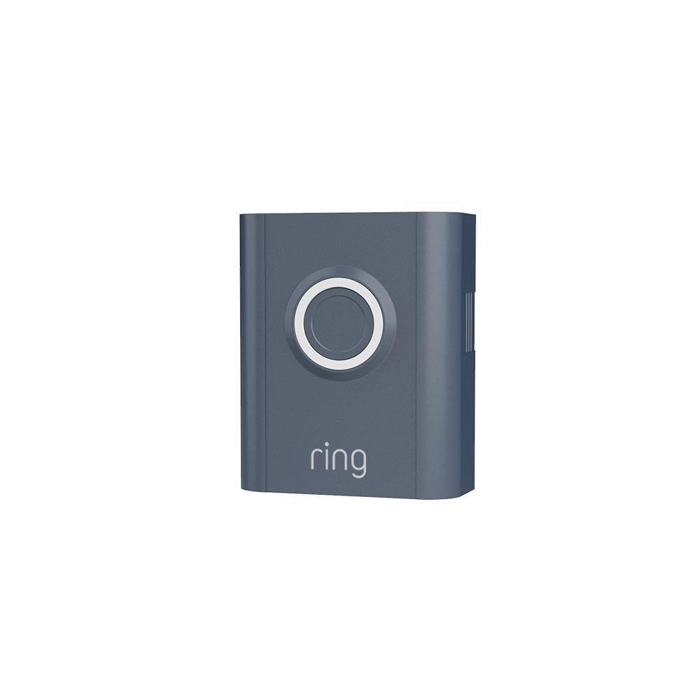 Interchangeable Faceplate (for Video Doorbell 3, Video Doorbell 3 Plus, Video Doorbell 4, Battery Video Doorbell Plus, Battery Video Doorbell Pro) - Blue Metal:Interchangeable Faceplate (for Video Doorbell 3, Video Doorbell 3 Plus, Video Doorbell 4, Battery Video Doorbell Plus)