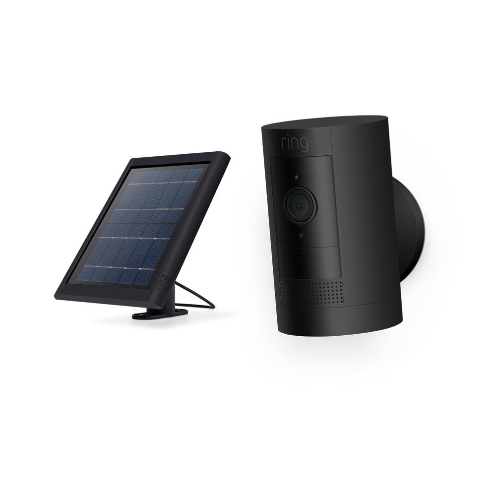 ring outdoor camera with solar panel