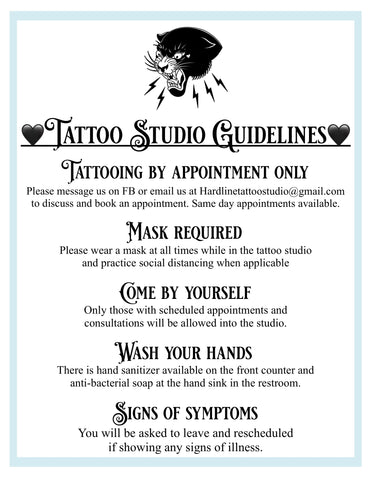 Classic City Tattoo Co. - Shop rules starting Friday April 24th 2020 until  further notice. Thank you | Facebook