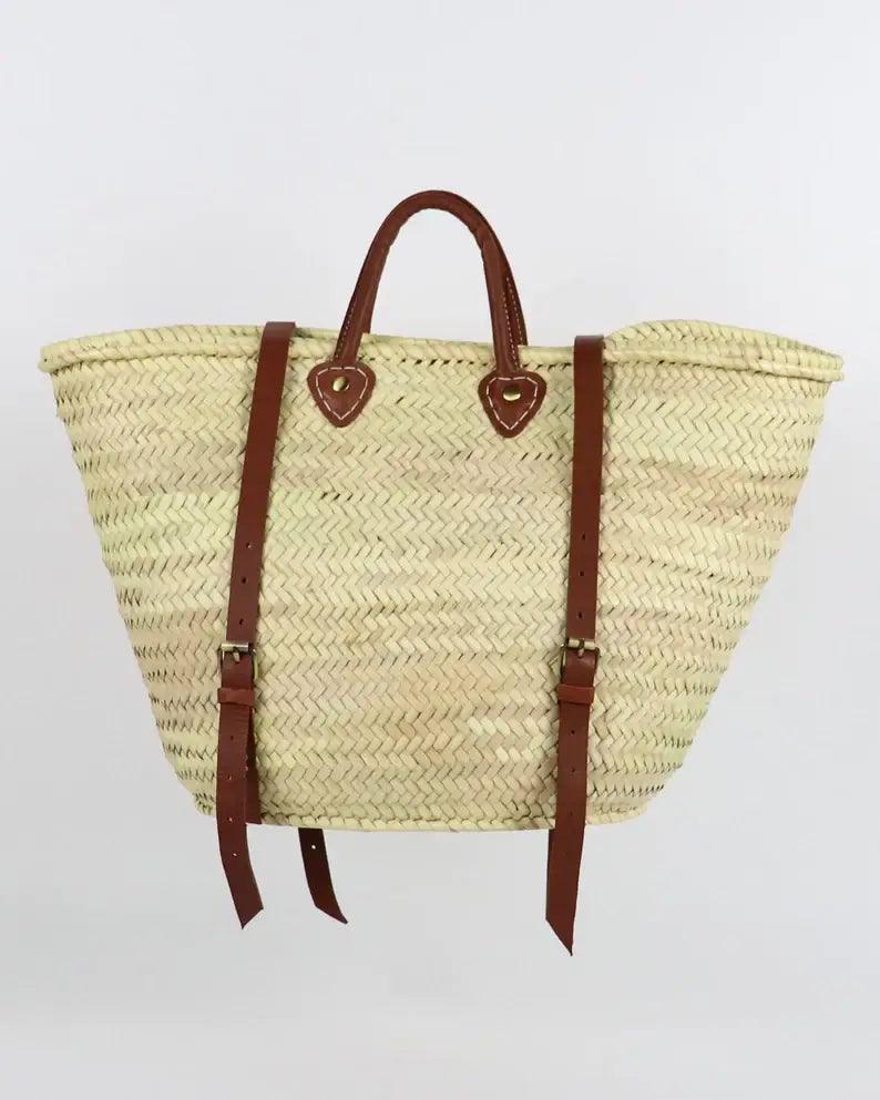 French Market Backpack Basket