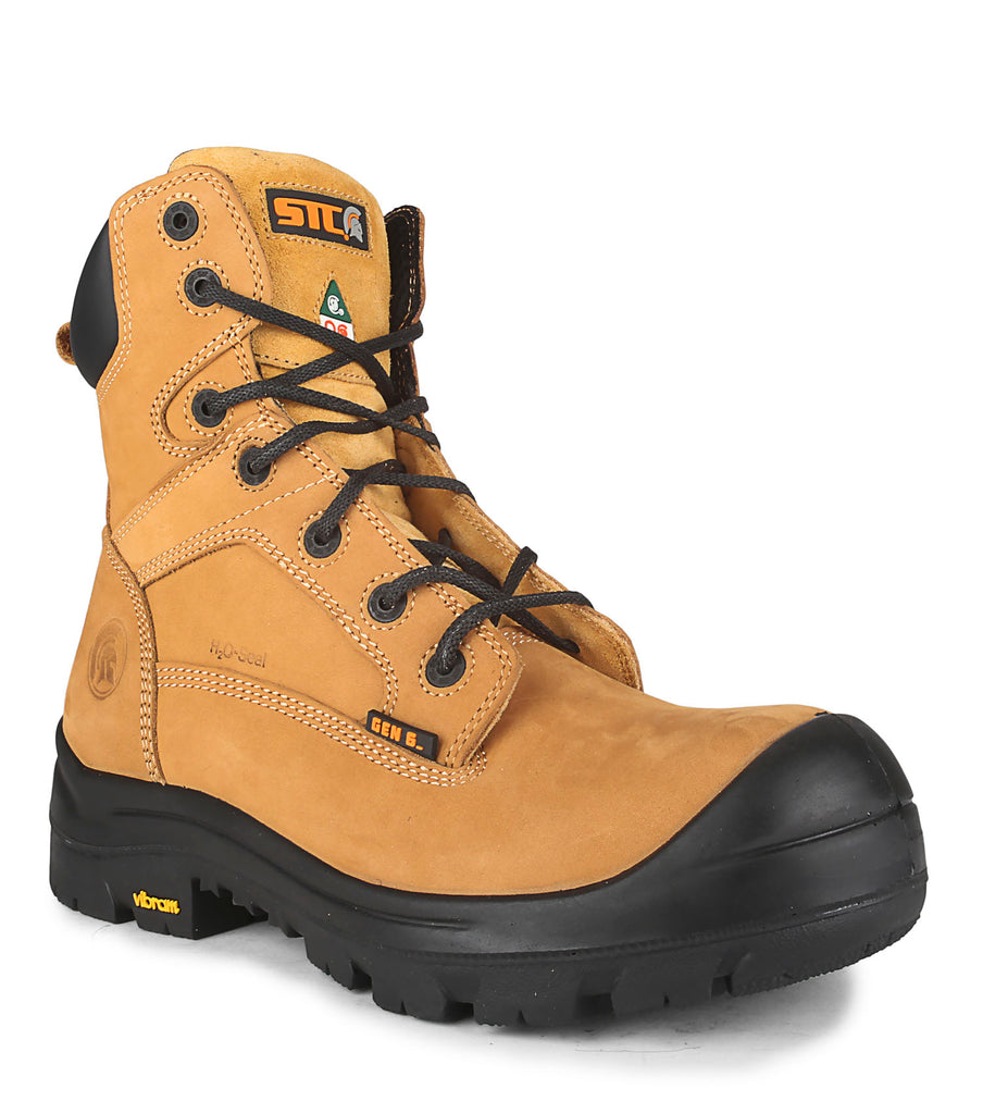 vibram steel toe work boots