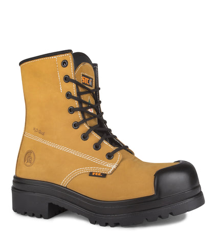 Hardrock,Black | 10" Leather Work Boots | Internal Metguard