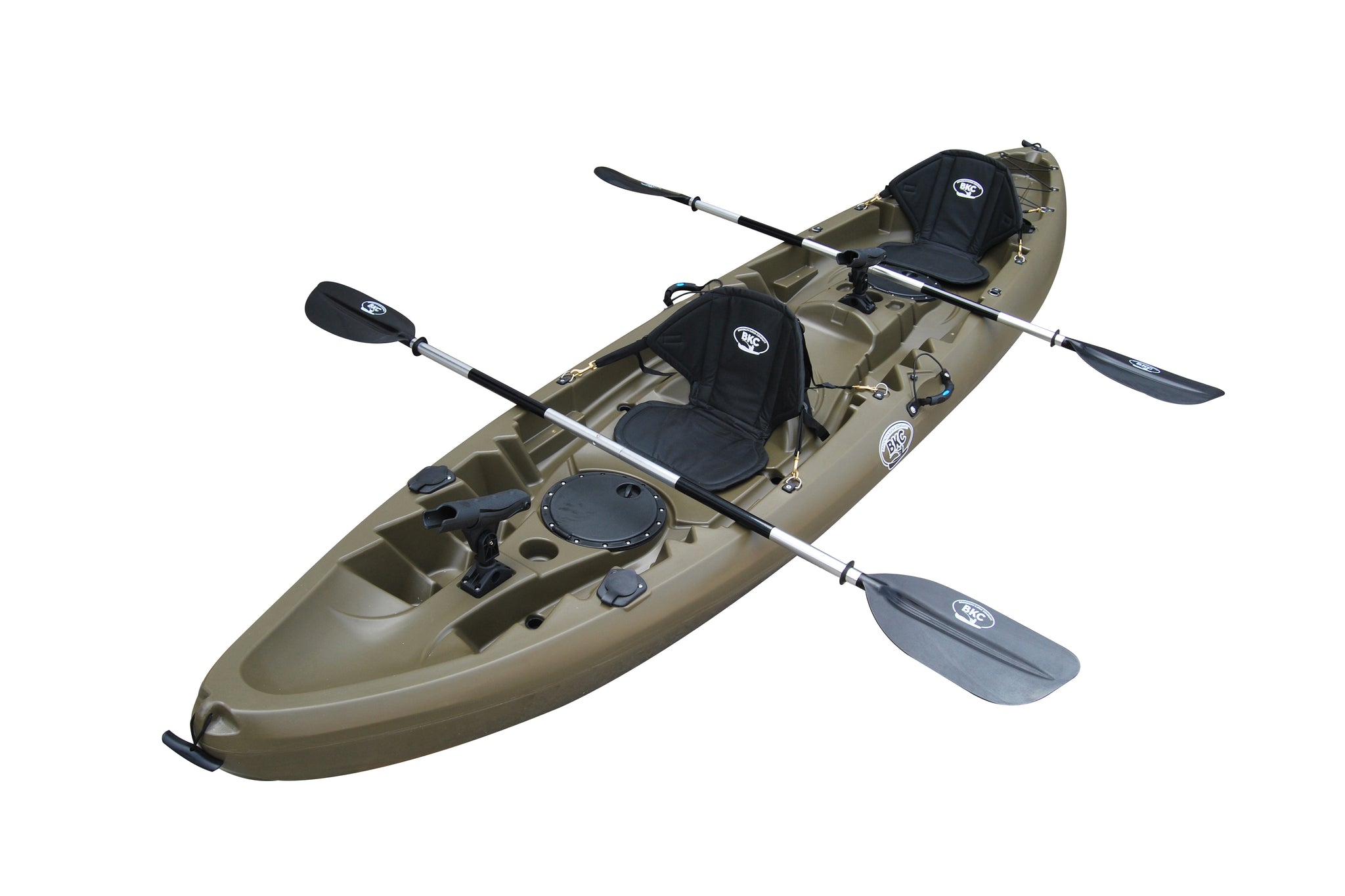 BKC UH-TK219 12-foot 2-inch Tandem Sit On Top Kayak 2 or 3 