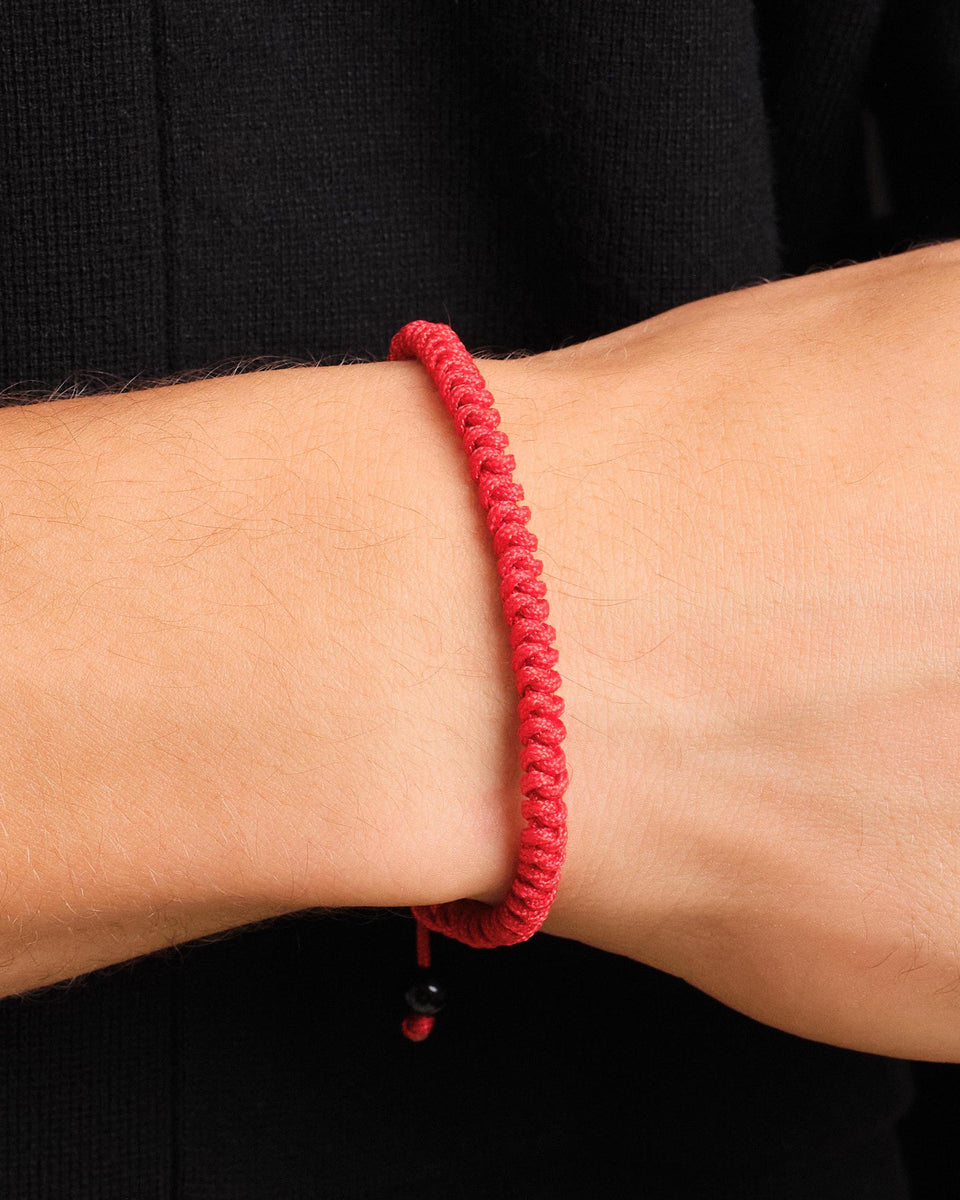 Woven Bracelet - Red