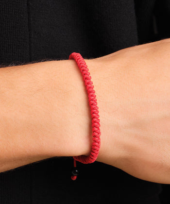 Woven Bracelet - Red