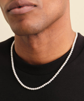 Classic Pearl Necklace - 4mm