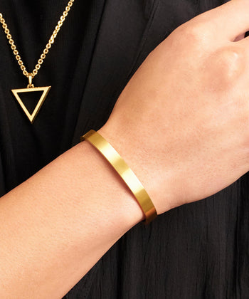 Classic Cuff Bracelet - Gold