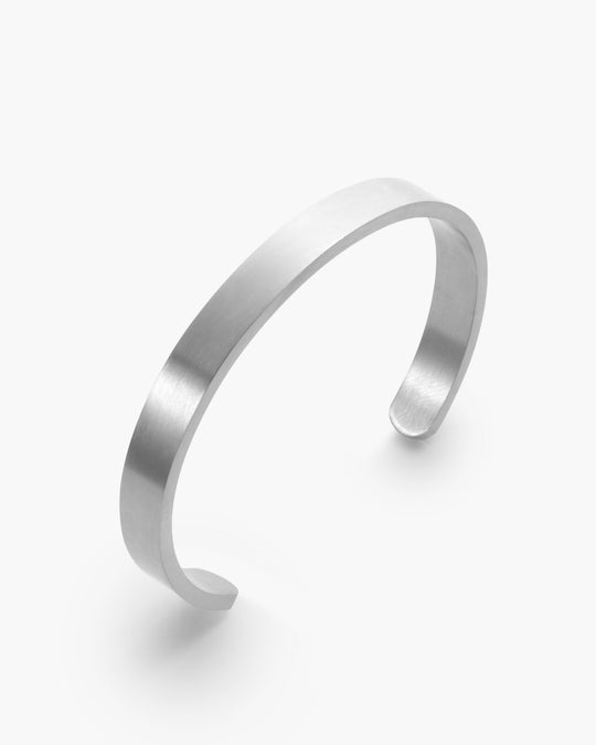 Classic Cuff Bracelet - Silver - Image 1/2