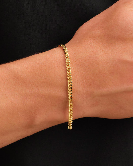 Cuban Link Bracelet - 3mm - Image 2/2