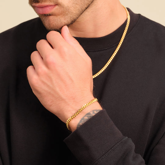 Miami Cuban Link Bracelet - 5mm – Liry's Jewelry